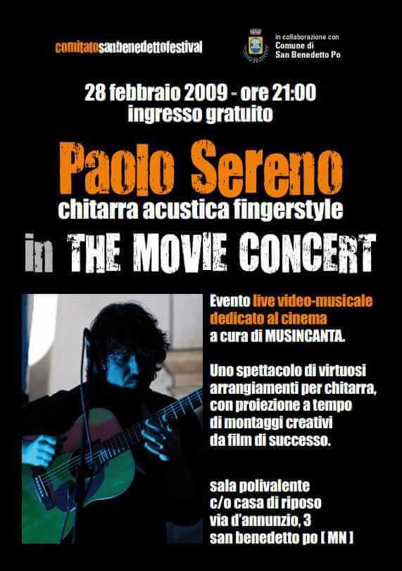 Concerto Paolo Sereno 2009