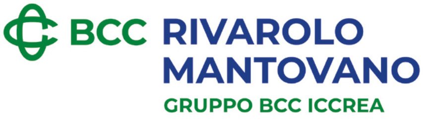 Logo Banca di Credito Cooperativo di Rivarolo Mantovano. Gruppo BCC ICCREA