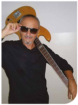 Franco Martinelli. Contrabbassista, bassista e pianista al Sanbenedetto Guitar Festival 2024